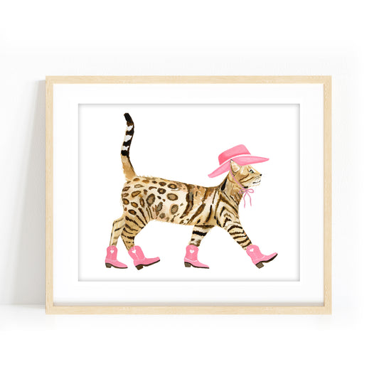 "Let's Go Girls" Art Print